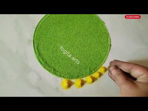 makar Sankranti decoration rangoli easy beautiful rangoli