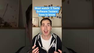 5 Tools Tester have to know 🛠️  #softwaretesting #testautomation #testing