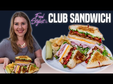 Food Stylist Shows How to Build the Perfect Sandwich | Food Stylist vs Club Sandwich | Well Done