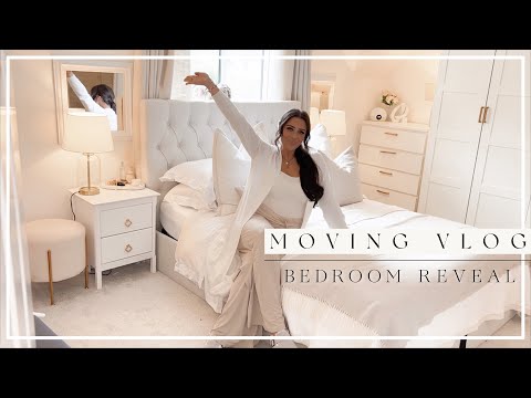 MOVING VLOG | BEDROOM REVEAL & HOUSE UPDATES!