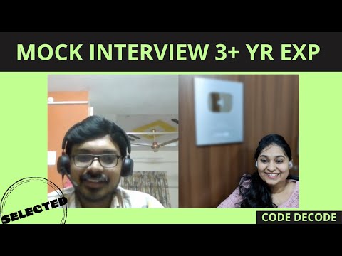 Mock Interview 3+ years experience | SDE-1 | Microservice | Java 8 | Spring boot | Code Decode |