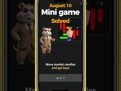 August 10 Hamster kombat mini game  solved 100%  #Hamsterkombat #Tapswap