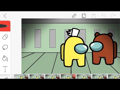 How To Make Among us Animation Meme On Flipaclip (i like your cut g)