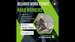 BELARUS WORK PERMIT||JOBS IN MINSK