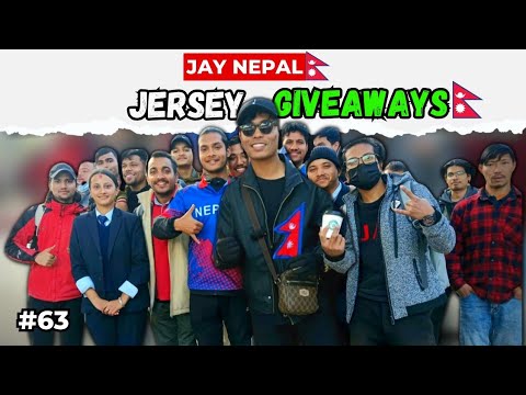 I did Nepali cricket jersey Giveaway🏏🇳🇵