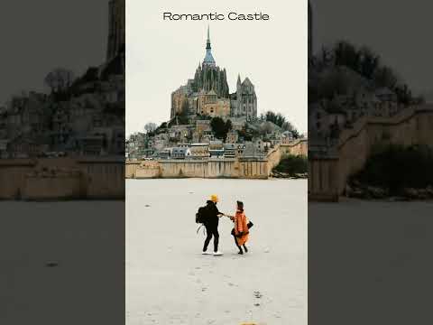 Romantic castle | Mont saint Michel | Holiday | Honeymoon