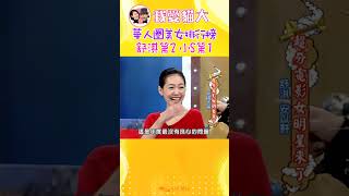 女神舒淇❤ 遇上小S最終崩潰啦💢😂【康熙來了 #shorts 】 #舒淇