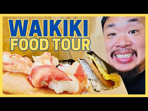 Waikiki Food Court Hidden in Plain Sight and Amazing Lobster Rolls Food Tour