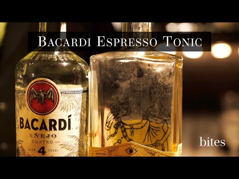 バカルディ エスプレッソトニック Bacardi x Espresso Tonic by Japanese bartender