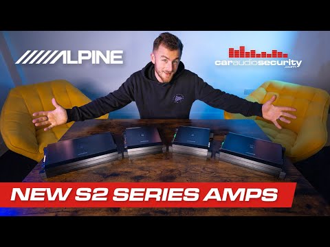 NEW Alpine S2 Car Amplifier Range | Car Audio & Security