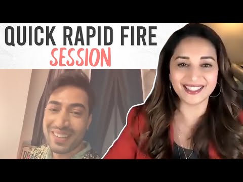 Rapid Fire session with Madhuri Dixit |  #MadznessAwards | Madhuri Dixit Nene