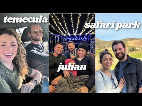 Braun Family Trip to California! Temecula, Julian, Safari Park & More!