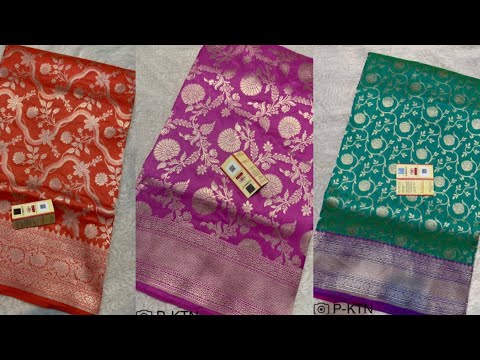 Exclusive Banaras Katan Silk Saree