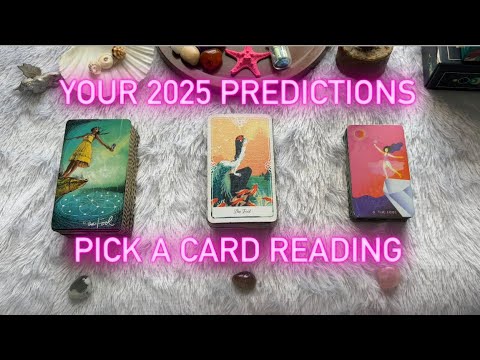 Your 2025 Prediction! What Does 2025 Have in Store For You?! 🎇✨💜🦋🪩 🧿🌟Pick a Card Tarot Reading