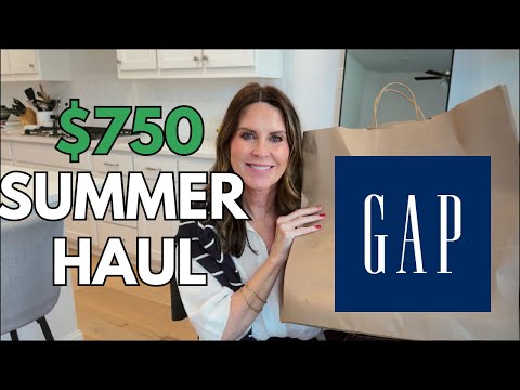 $750 Summer Gap Try-on & Haul | 2024 New Arrivals