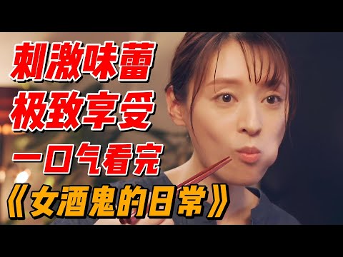 一口气看完《女酒鬼的日常》，晚酌的流派，极致的味觉享受 #影视解说