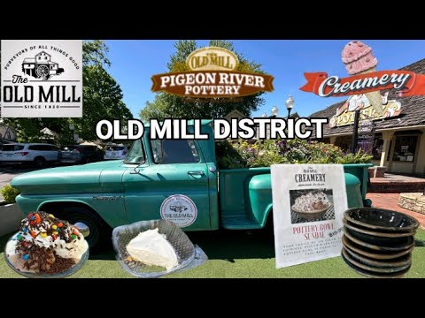 Old Mill District Spring Day Walk With Pottery Sundae & Lemonade Pie - Pigeon Forge TN