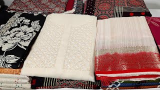 PURE KALAMKARI COTTON WITH KOTA DORIYA DUPATTA|PREMIUM RAYON|TISSUE BANARASI SILK DESIGNER SET|