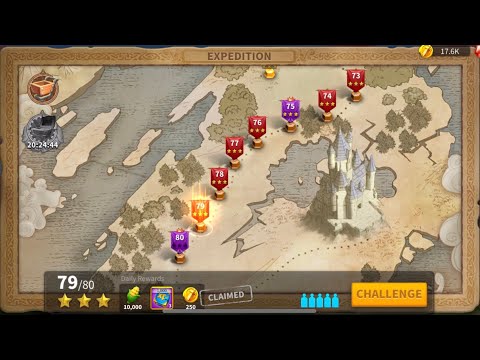 Completing Mission 80 in Expedition - Rise of Kingdoms