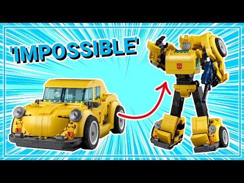 Why LEGO designers thought 10338 Bumblebee was impossible