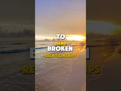 Prayer for Broken Relationships #prayer #brokenheart #healingprayer #relationships #godspromises