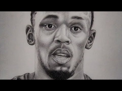 Usain bolt portrait 🌸#art #shorts #yutubeshorts #usainbolt #subscribe #support #artist #running