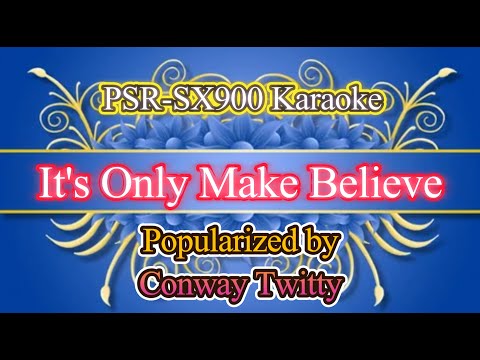 It's Only Make Believe - Conway Twitty Video Karaoke