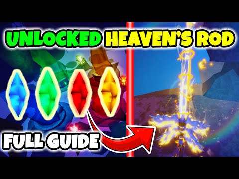 How to get Heaven's Rod in Fisch easily! | Full Guide