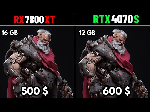 RTX 4070 SUPER vs RX 7600 XT: Which GPU Reigns SUPREME in 2024?