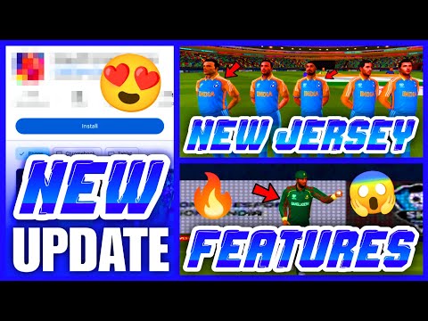 😍Real Cricket 20 New Big Update🔥| New Jerseys & Scorecard || Hidden Features & More.. 🔥