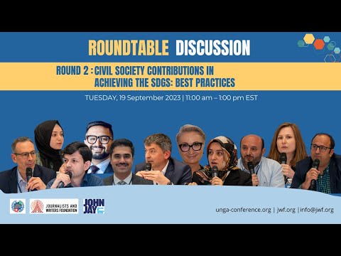 Roundtable Discussion 2: Civil Society Contributions in achieving the SDGs: Best Practices