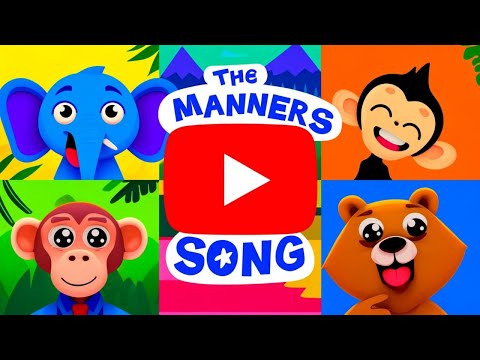 The Manners Song! | Let's Learn & Sing | Fun Learning Songs for Kids