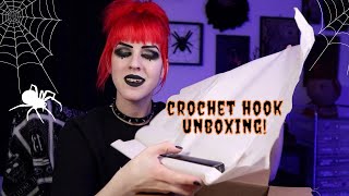 Crochet hook unboxing ~ Brand new Furls Odyssey color!