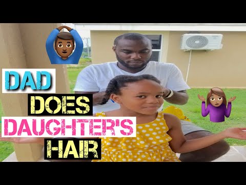 Dad combs daughter’s hair || *MUST watch* #gettingitwright