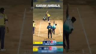 ONE SIDE HERO KARAN AMBALA 🚀#shortvideo #tennisballcricket #trending #viral