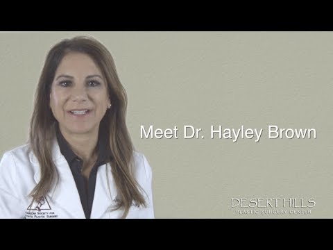 Meet Dr. Hayley Brown - Board Certified Plastic Surgeon | Las Vegas, NV