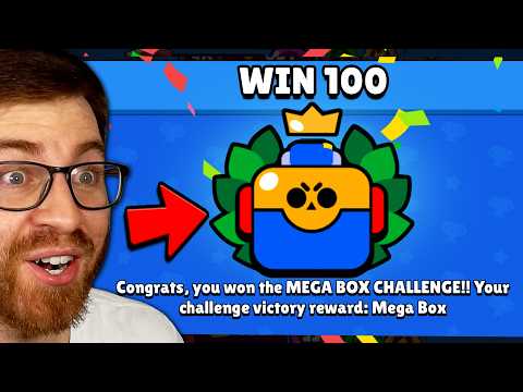 I got 100 Wins and 0 Losses in the hardest Mega Box Challenge! 🤯