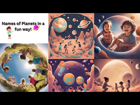 Seven names of Planet for Kids.#kidsvideo #kids learning.