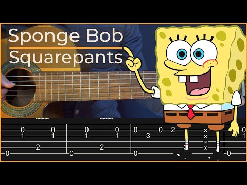 SpongeBob SquarePants - Closing Theme (Simple Guitar Tab)