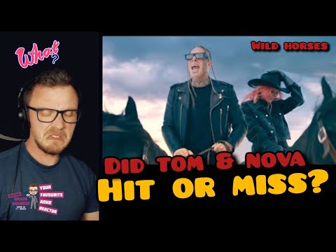 DID TOM & NOVA HIT OR MISS? | TOM MACDONALD & NOVA ROCKAFELLER - WILD HORSES (ADHD Reaction)