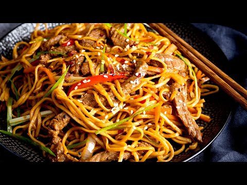 Easy Delicious Beef Teriyaki Noodles With Homemade Teriyaki Sauce