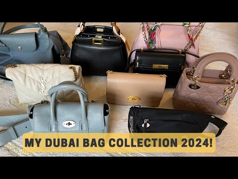 MY DUBAI BAG COLLECTION | Fendi, Dior, YSL, Mulberry, Longchamp, Dolce & Gabbana, Lululemon