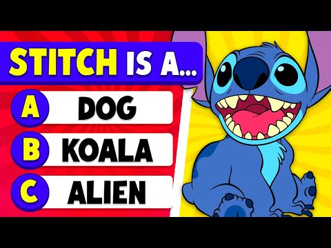 🐨 LILO & STITCH QUIZ 💙 Find the ODD ONE OUT 👀 Guess the VOICE 🎵 Disney Lilo & Stitch Quiz 🌈