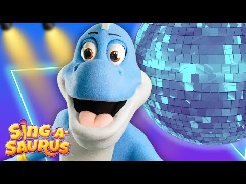 Stomping Dinosaur Disco Song 🦕 Fun Kids Music | Dinosaurs for kids 🦖🦕 - Sing-A-Saurus!