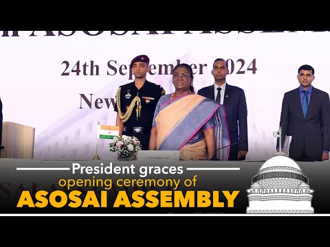 President Droupadi Murmu graces opening ceremony of ASOSAI Assembly in New Delhi