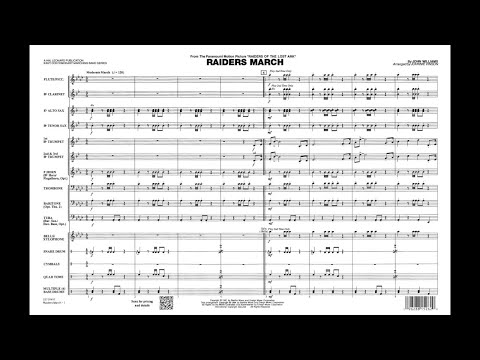 Raiders March by John Williams/arr. Johnnie Vinson