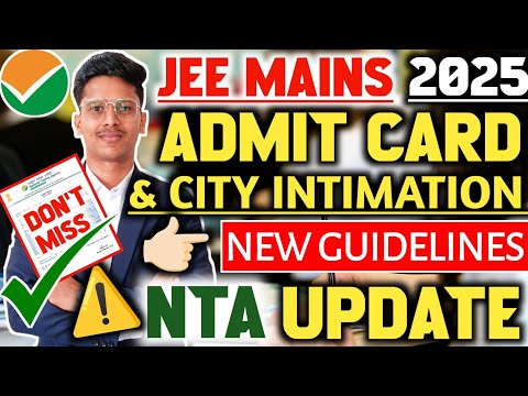 JEE Mains Admit Card 2025 |URGENT⁉️| 75 Percent Criteria For Jee Mains 2025 | Jee Mains Cut Off 2025