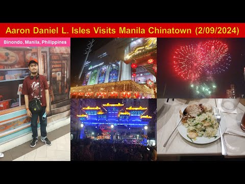 Aaron Daniel L. Isles: In Chinatown (February 09, 2024) [Full Vlog]