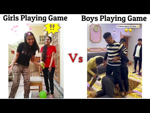 Girls Playing Game Vs Boys Playing Game !! Memes #viralmemes #mem