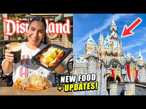 ✨ NEW Holiday Time At Disneyland UPDATES! | New Foods, Characters, Magic Keys, Merch + MORE!